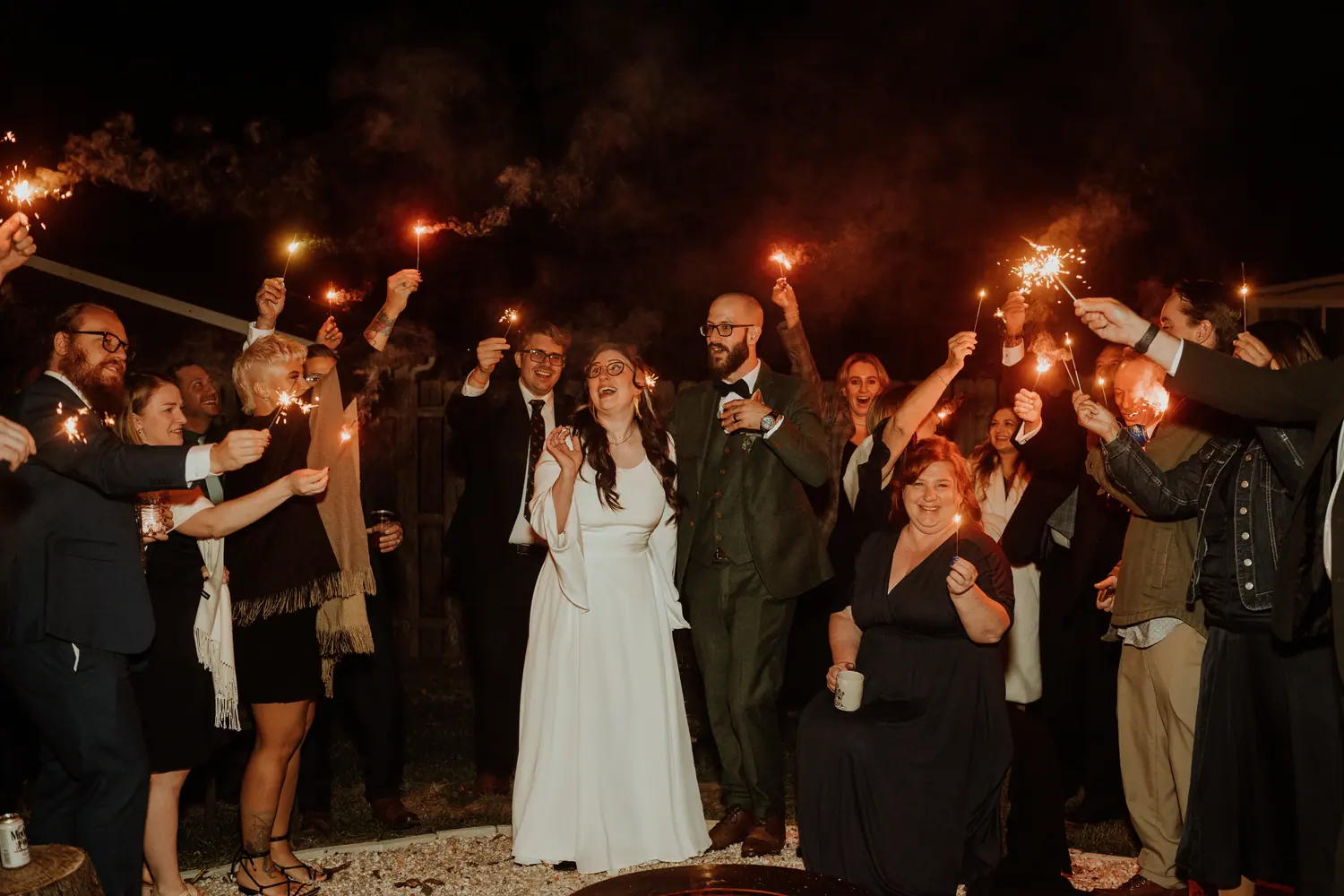 The ceremony aisle before guests arrive