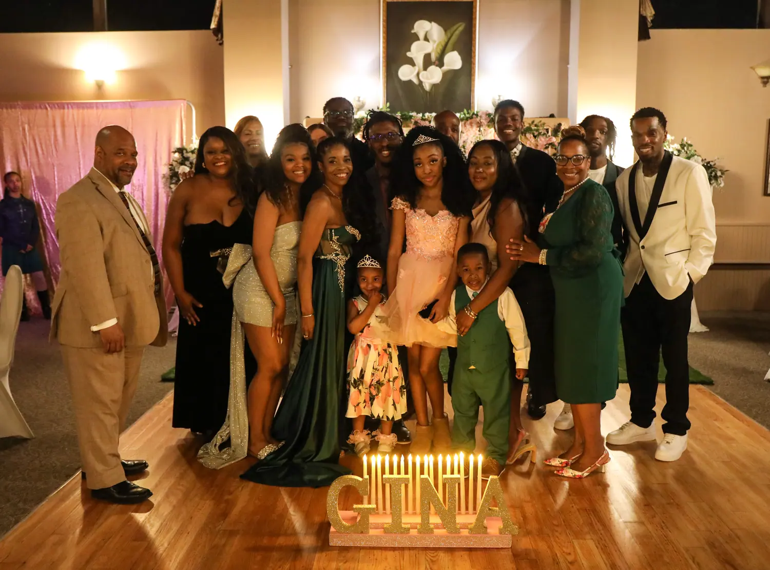 Guests celebrating