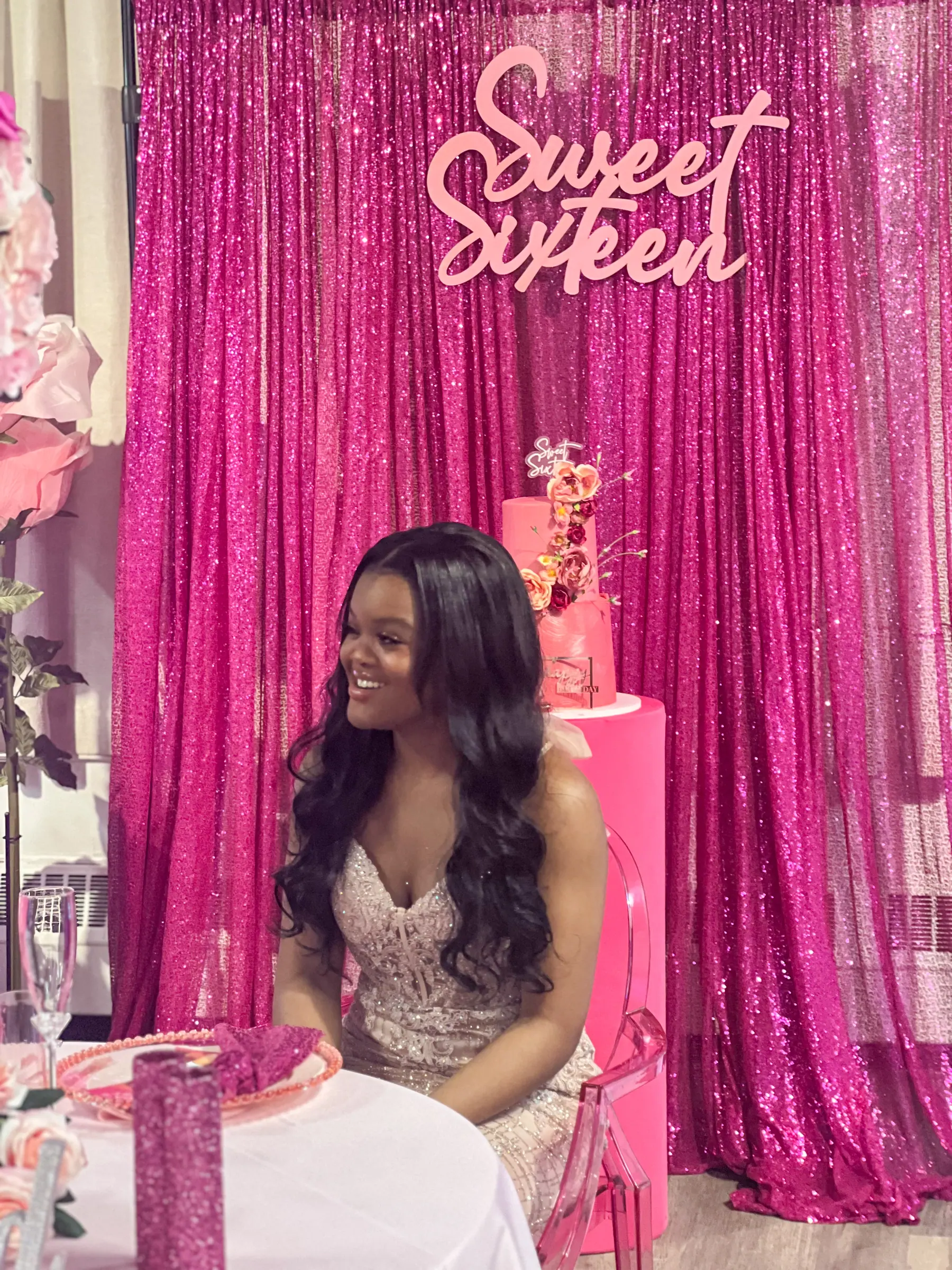 The room dressed in full colour