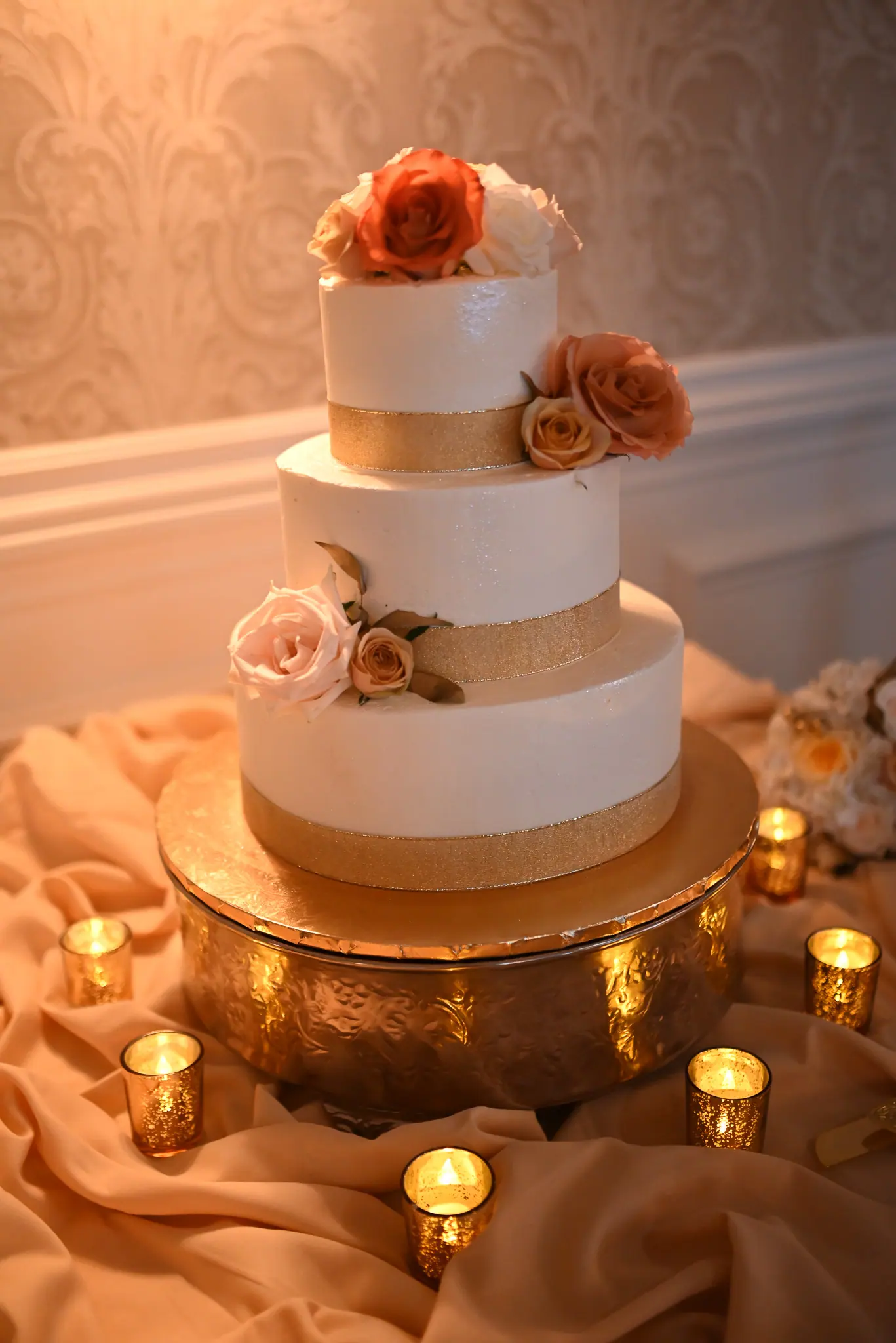 The bride's entrance