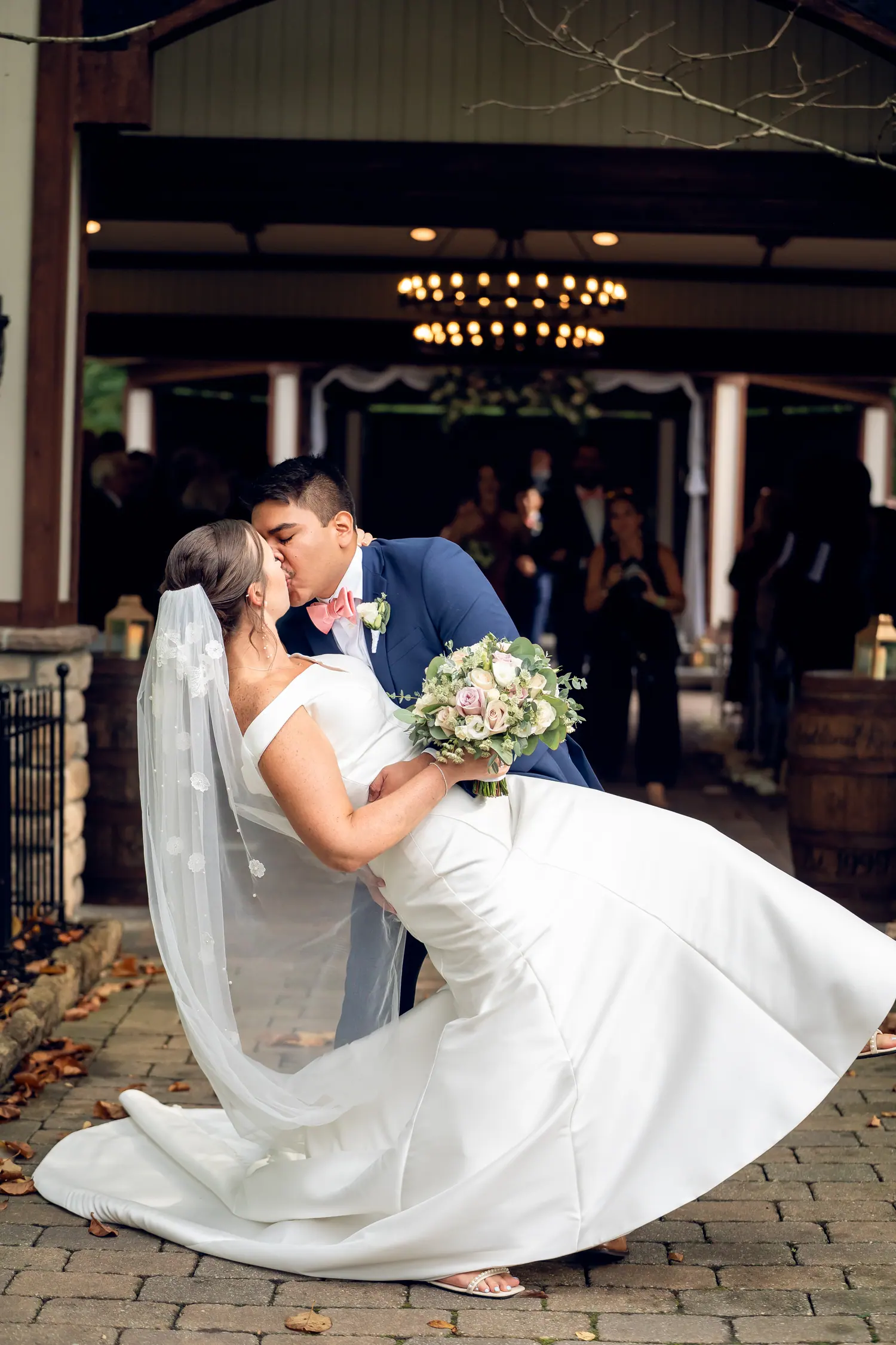 Ceremony in warm evening light